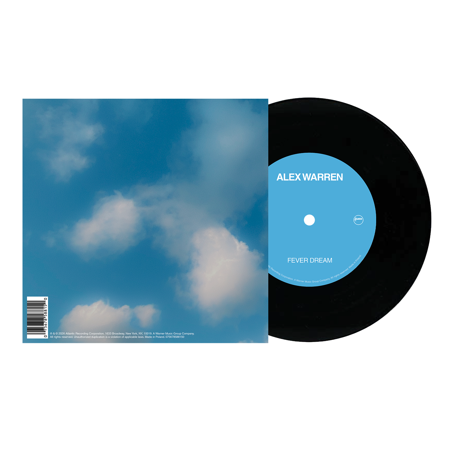 FEVER DREAM 7” Classic Black Vinyl