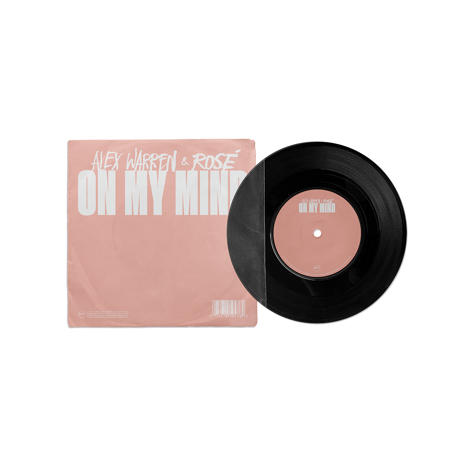 On My Mind 7" (Alex Warren & ROSÉ)