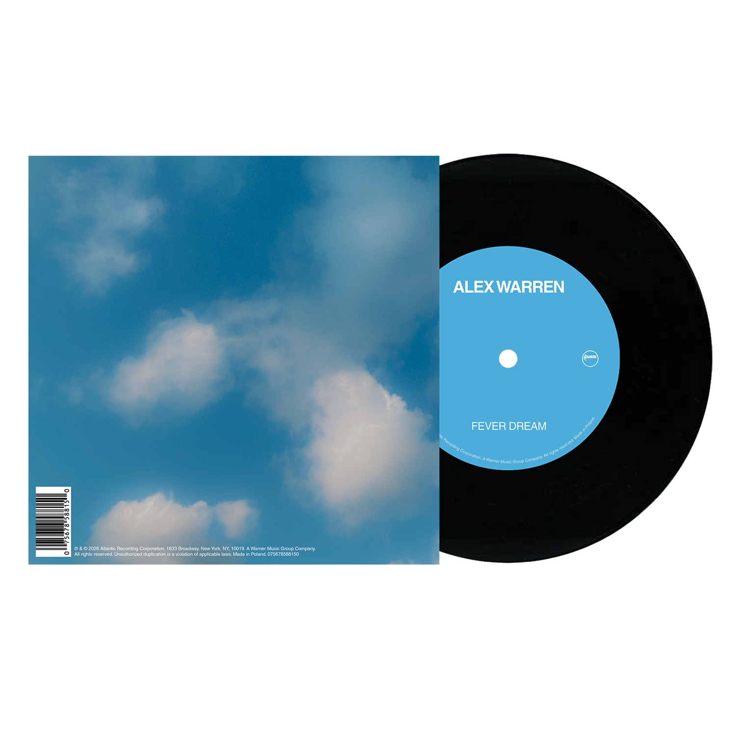 FEVER DREAM 7” Classic Black Vinyl