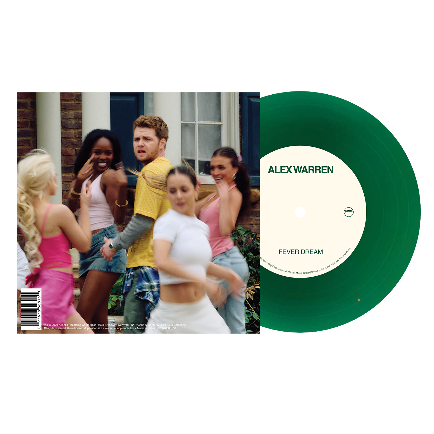 FEVER DREAM Limited Edition Rush 7” Vinyl